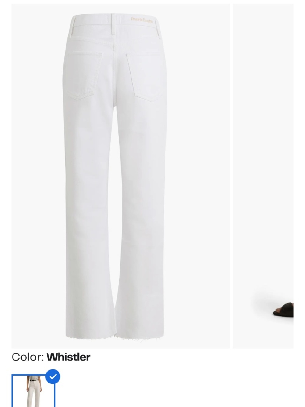 Favorite Daugter The Otto jeans in whistler , 27 NWT